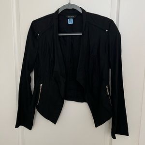 Cropped Linen Jacket